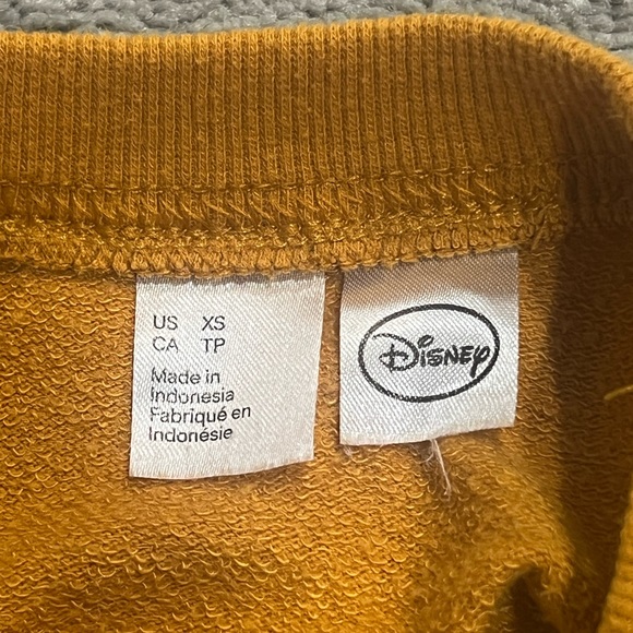 Disney sweater, yellow size xs - Picture 2 of 4
